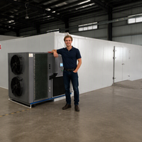 Hallo Rivier Merk Warmtepomp Droger Machine Voedseltoepassing Oven Voor Zeevruchten Garnalen Fruit Gezouten Vis Industrieel Vlees Dehydrator
