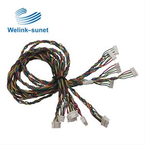 Câble multi-prises UL10002 28AWG <span class=keywords><strong>NSHR</strong></span> avec connecteur 51021, câble de connexion électronique, câble torsadé flexible - Product Image 4