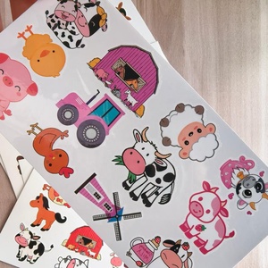 <span class=keywords><strong>Tatuajes</strong></span> Temporales de Animales de Granja para Niños, Lindos <span class=keywords><strong>Tatuajes</strong></span> de <span class=keywords><strong>Cerdo</strong></span>, Caballo, Vaca y Oveja, Resistentes al Agua, para Fiestas de Cumpleaños Infantiles - Product Image 2