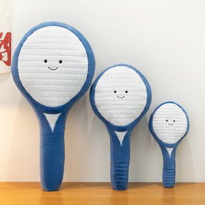 Set de Peluches de Raqueta de Tenis - Adorable Muñeco de Compañía Reconfortante, Regalo de Peluche Suave para Aficionados al Deporte - Product Image 6