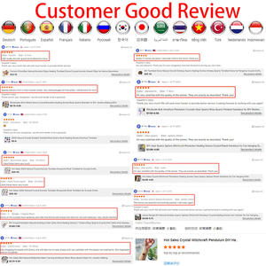 สร้อยคอลูกปัดควอทซ์ใสธรรมชาติสำหรับแขวนในรถยนต์ของขวัญ - Product Image 6