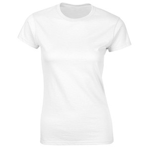 Camisetas de Manga Corta Casuales y Transpirables para Mujer, 100% Algodón Semi Peinado, Venta al Por Mayor de Fábrica - Product Image 4