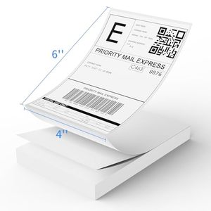 Impresión de Etiquetas Térmicas Personalizadas 4*6, Etiquetas y Pegatinas de Embalaje OEM ODM, Pegatinas Plegables con Logotipo para Etiquetas de Embalaje - Product Image 1