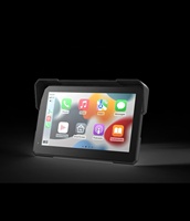 Écran tactile GPS étanche IPX8 de 7 pouces, état neuf, intégration sans fil Carplay Android pour moto
