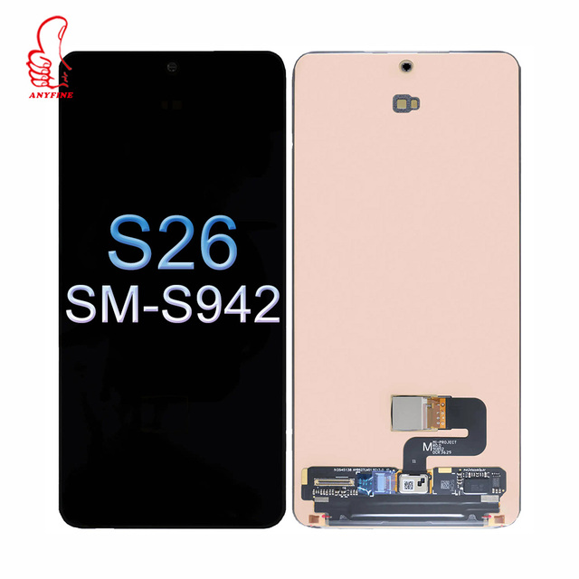 For Samsung Galaxy S26 AMOLED Screen With Frame, Touch Display Digitizer Assembly, Full Replacement