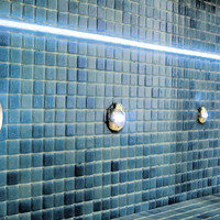 Perímetro de piscina de varios núcleos, iluminación lineal, Cable óptico de plástico, larga distancia de iluminación, fibra óptica, lado blanco brillante