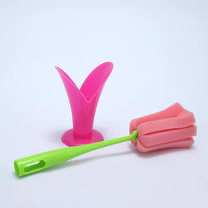 แปรงทำความสะอาดห้องครัวแบบด้ามยาวพร้อมขวดแก้วทำจากแก้ววัสดุพีพีพี - Product Image 5