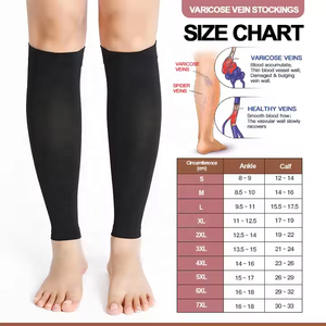 Nhãn Hiệu Riêng Y Tế Cấp Bê Nén Tay Áo Cho Cơ Bắp Hỗ Trợ Tay Áo Giãn Tĩnh Mạch Điều Dưỡng Dệt Kim Tay Áo 10 Kích Thước - Product Image 6