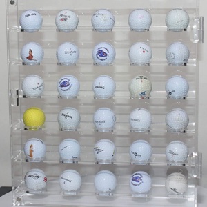 Wholesale Custom Clear Transparent Acrylic Cabinet Wall Rack Holder Golf Ball <b>Display</b> <b>Cases</b> Customizable Size Shape Yageli - Product Image 4