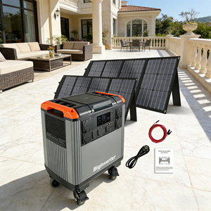 Centrale électrique BIGINVERTER 4000W 4000Wh pour camping-car, villa, balcon, rassemblements de camping-cars, alimentation de secours domestique et énergie solaire - Product Image 1