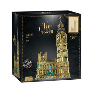 Juego de Bloques de Construcción de <span class=keywords><strong>Arquitectura</strong></span> Famosa, 13825 Piezas, Juguete de Plástico, Bloques 3D, Modelo del Big Ben, Divertido Bloque de Construcción DIY - Product Image 3