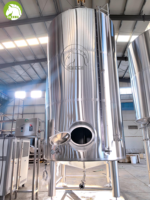 Cuve de mélange de boissons personnalisée avec agitateur pour l'industrie agroalimentaire, les boissons alcoolisées, le traitement des jus et des boissons gazeuses