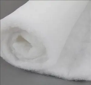 キルト生地を充填するための不織布100% ポリエステル綿詰め物洗える通気性断熱キルトバッティング