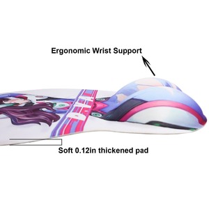 Tấm Lót Chuột Hoạt Hình 3D Dễ Thương Chống Trượt Cô Gái Gợi Cảm Nier 2B Miếng Lót Chuột Mềm 3D Hip Với Miếng Lót Chuột Chơi Game Cổ Tay Để Chơi Game 26*22 - Product Image 4