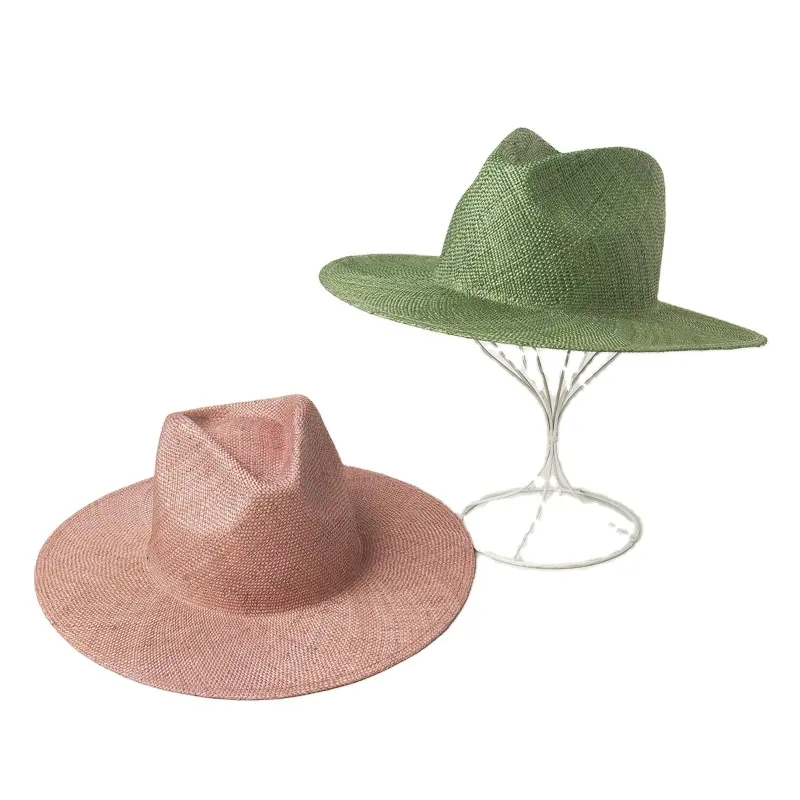 Schöne Qualität Mode Männer und Frauen natürlichen Panama Strohhut Männer Sommer Fedora Hut
