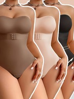 3PCS Femmes Compression Culotte Corset Sans Couture Ventre Corps Complet Sling Abdominal Haute Compression Colombianas Femmes Fajas en Stock