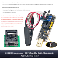 Programmateur USB CH341A pour puces EEPROM et BIOS des séries 24 et 25, pour cartes mères et routeurs