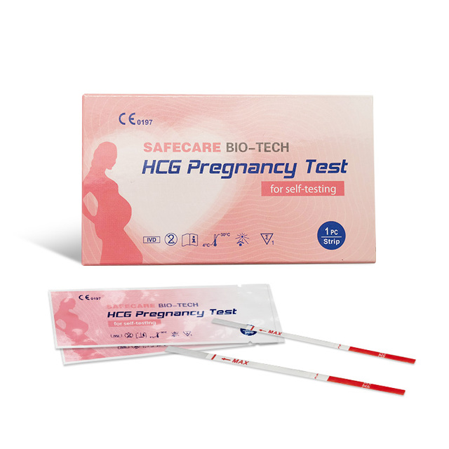 Easy-to-Use Pregnancy Test Strips for At-home Testing