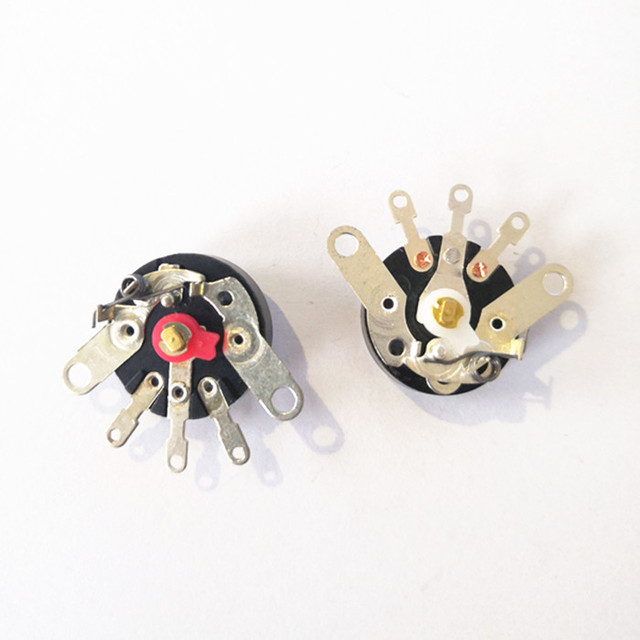 Single Dial RV16S 100-1M 20% Tolerance 16X2 MM Thumbwheel Potentiometer with Built-in Switch