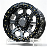 Jantes en alliage d'aluminium forgé JWYC personnalisées 6061-T6, 17, 18, 20, 22 pouces, noir mat, jantes tout-terrain compatibles avec Ford F150