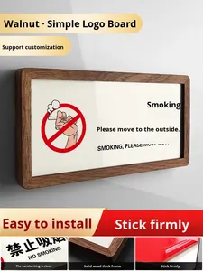 Cartello Rettangolare <span class=keywords><strong>in</strong></span> <span class=keywords><strong>Legno</strong></span>: È Entrata una Persona che si Trova <span class=keywords><strong>in</strong></span> Area di Sorveglianza Elettronica 24 Ore su 24 - Si Prega di Proteggere i Propri Oggetti di Valore - Product Image 6