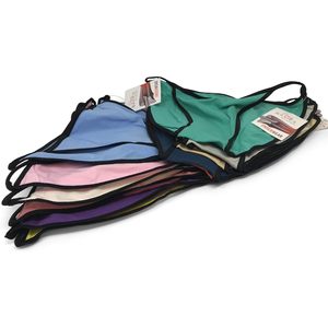 FOXA Paquete de 12 bragas de bikini de tiras para mujer, de talle bajo, ultra suaves, de algodón y elastano, sin costuras - Product Image 6