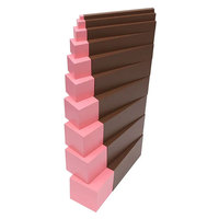 TOP Jouets En Bois Pour Enfants Préscolaire Montessori Matériaux Brun Escaliers Montessori Jouets Pour Enfants