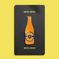 Épinglette de bonne qualité Fabricant Badge Métal Artisanat Vente en gros Pièce de monnaie Broche Logo personnalisé Épingle en émail Doux Épingles en émail dur Personnalisé