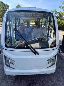WELIFTRICH 11-14Seater 72V Electric Sightseeing Car <b>Bus</b> 30km/h Max Speed 80-100km Range 5 Kw DC/AC Motor - Product Image 2