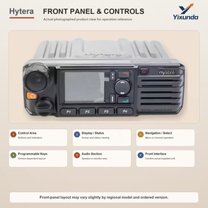 Radio Móvil Bidireccional Hytera MD780 VHF 136-174MHz o UHF 400-470MHz 1024 Canales IP54 para Comunicación en Vehículos Comerciales - Product Image 3