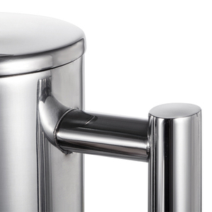 Cafetière à piston portable en acier inoxydable à double paroi de 350 ml (12 oz) – Maintien au chaud du café et du thé pendant 12 à 24 heures - Product Image 4