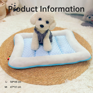 Pet <strong>Mat</strong> Summer Cooling <strong>Dog</strong> &amp; Cat Car <strong>Mat</strong> Half Ice Pet Pad Ice Silk Bed Manufacturer Wholesale - Product Image 2