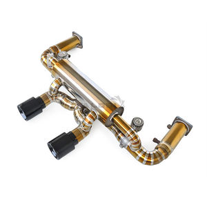 Tubo de Escape Trasero CUSKI de Aleación de Titanio 991.2 GTS 3.0T 2015-2019, Pulido a Espejo de Alta Calidad, 1.5 mm de Grosor, Garantía de 3 Años - Product Image 2