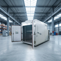 Cabine de durcissement du béton programmable avec alimentation et drainage automatiques en eau