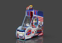 Machine de jeu d'arcade de football américain pour enfants, fonctionnant avec un accepteur de pièces, avec matériau acrylique pour les centres de jeux