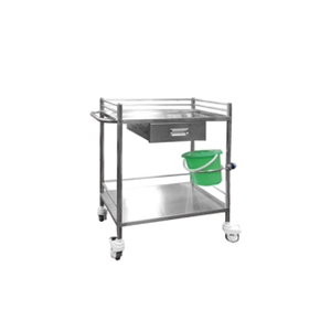 Carro de Acero Inoxidable para Almacenamiento de Medicina Hospitalaria, Carro Quirúrgico Móvil, Mesa de Operaciones - Product Image 3