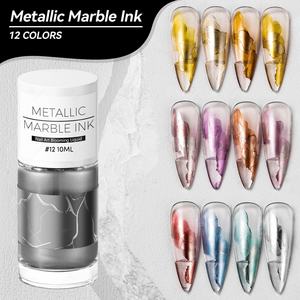 JTING Nueva Llegada, 12 Colores, Tinta Metálica para Uñas, Esmalte Líquido con Efecto Blooming, Venta al Por Mayor, Marca Privada, Esmalte de Uñas en Gel Personalizado - Product Image 1
