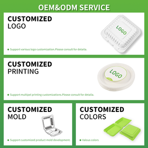 <span class=keywords><strong>Vaisselle</strong></span> jetable <span class=keywords><strong>écologique</strong></span> biodégradable en amidon de maïs, contenants alimentaires, assiettes, couverts, gobelets, ensembles de <span class=keywords><strong>vaisselle</strong></span>, utilisables au micro-ondes - Product Image 5