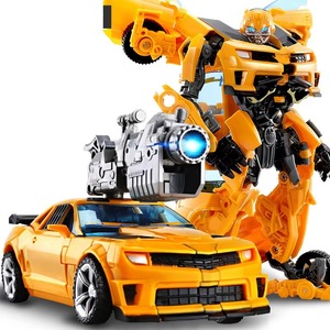 Figurine d'action de dessin animé d'anime, jouets pour enfants, modèle de <span class=keywords><strong>jouet</strong></span>, fonction lumineuse, transformation de <span class=keywords><strong>voiture</strong></span> en robot, cadeau royal, télécommande, échelle 1:12 - Product Image 1