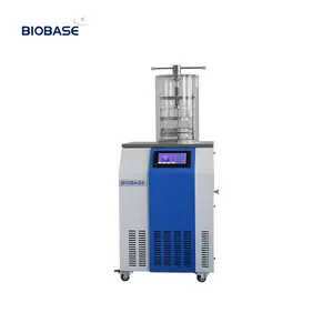 Biobase China Vertical Freeze Dryer BK-FD18T Drying Equipment Machine LCD Touch Screen -60/80 Degree for Laboratory and Industry