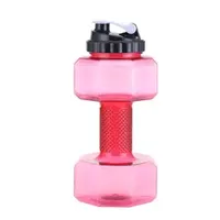 Bouteille d'eau d'haltère sport plus favorisée par les amateurs de fitness adaptée à la bouteille d'eau GYM