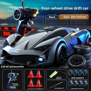 Voiture RC télécommandée haute vitesse, modèle de voiture de sport tout-terrain à quatre roues motrices pour drift, jouet sportif pour enfants - Product Image 6