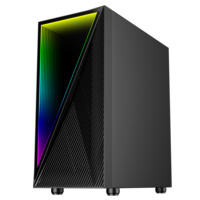 Boîtier d'ordinateur de bureau SAMA effet ARGB étui de forme spéciale personnalisé étui de jeu de table pour pc