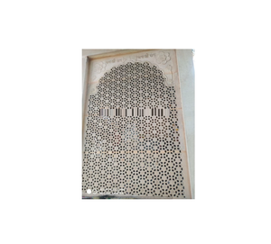 Panel de Grabado en Piedra CNC de Arenisca de Jodhpur, Diseño Moderno, Ecológico y Duradero para Fachadas Arquitectónicas y Ornamentación Exterior - Product Image 6