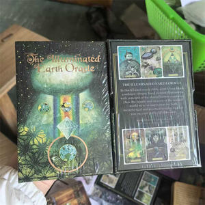 Tarot de Adivinación Ecológico con Afirmaciones Positivas, Baraja de Cartas <span class=keywords><strong>del</strong></span> Oráculo de la Tierra Iluminada con Guía, para Regalo - Product Image 2