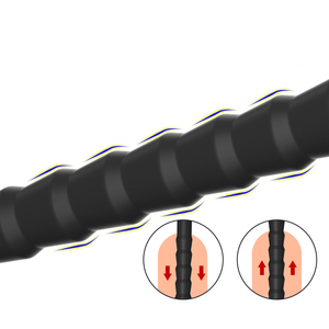 แท่งขยายท่อปัสสาวะทำจากซิลิโคนแบบนิ่ม5ขนาดก้านสำหรับใส่องคชาติแท่งช่วยสำเร็จความใคร่ด้วยตัวเองสายสวน SM ของเล่นทางเพศ - Product Image 2