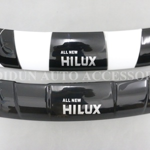 Accesorios para el Sistema de Carrocería Automotriz, Diseño Moderno, Material ABS Negro, Estilo de Lujo, Protector de Capó, Placa Protectora Delantera - Product Image 6