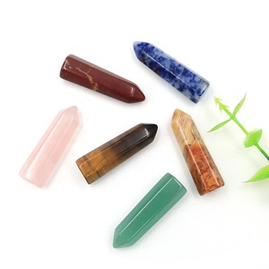 Natural Crystal Points Towers Healing Stone Obelisks for Home Decoration Craft Spiritual Energy Reiki Meditation Gifts