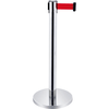 Ceinture rétractable en tube d'acier inoxydable 2022, support de gestionnaire, barrière de bureau, garde de sécurité, poste stanchion
