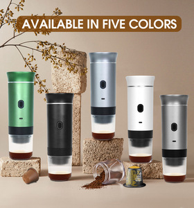 Cafetera Automática en Oferta, Cafetera Semiautomática a Batería con Bomba de Calentamiento Inalámbrica para Viajes - Product Image 6